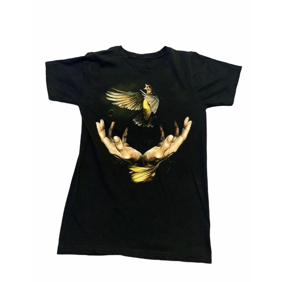 Imagine Dragons Bird & Hand Tour Tee Size Small - Picture 1 of 4